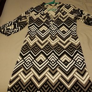 Banana republic printed dress